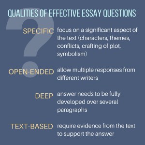 Effective Essay Questions (1)
