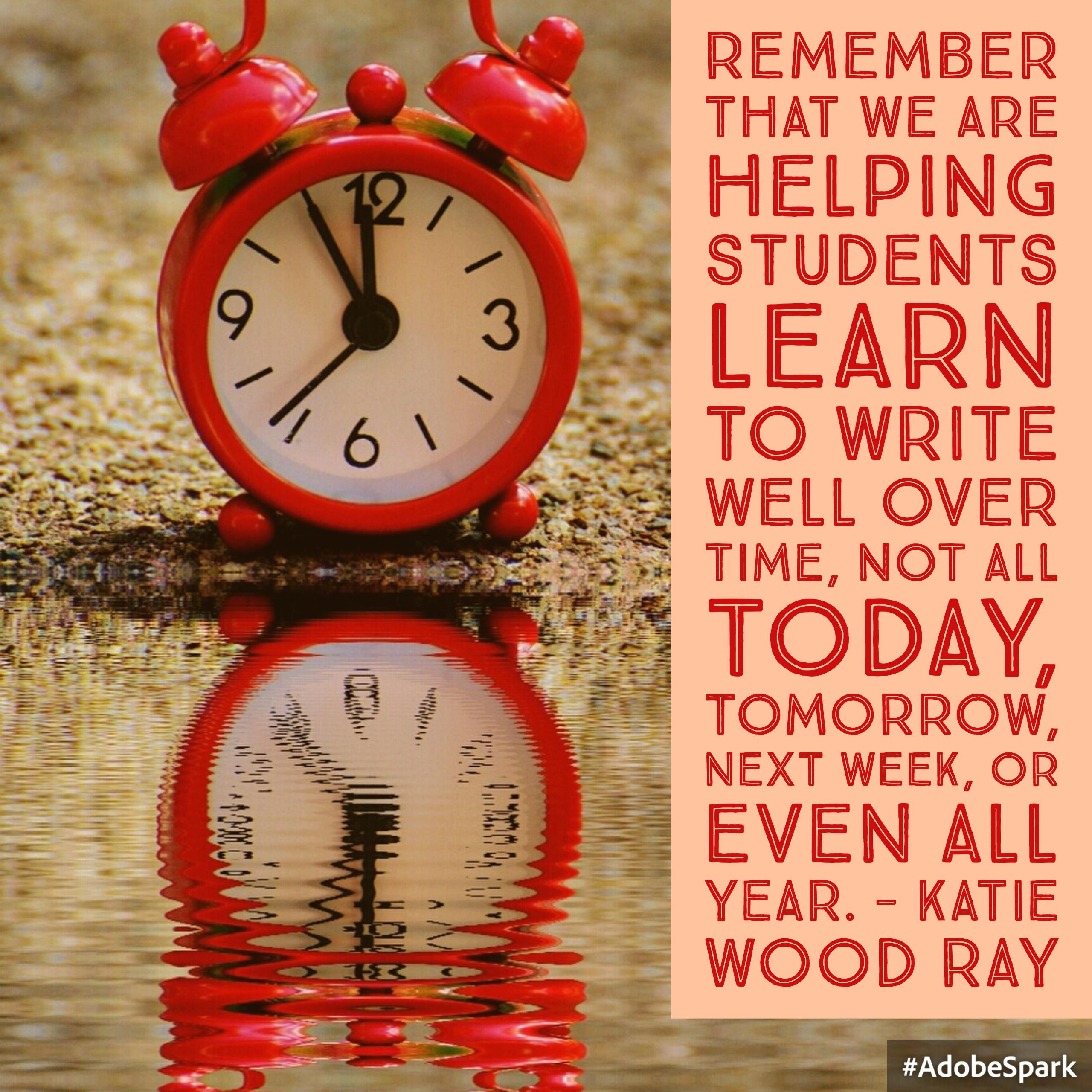 Melissa H Katie Wood Ray quote 1